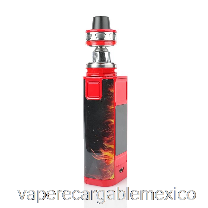Vape Recargable Joyetech Cuboid Tap 228w Tc Kit De Inicio Rojo